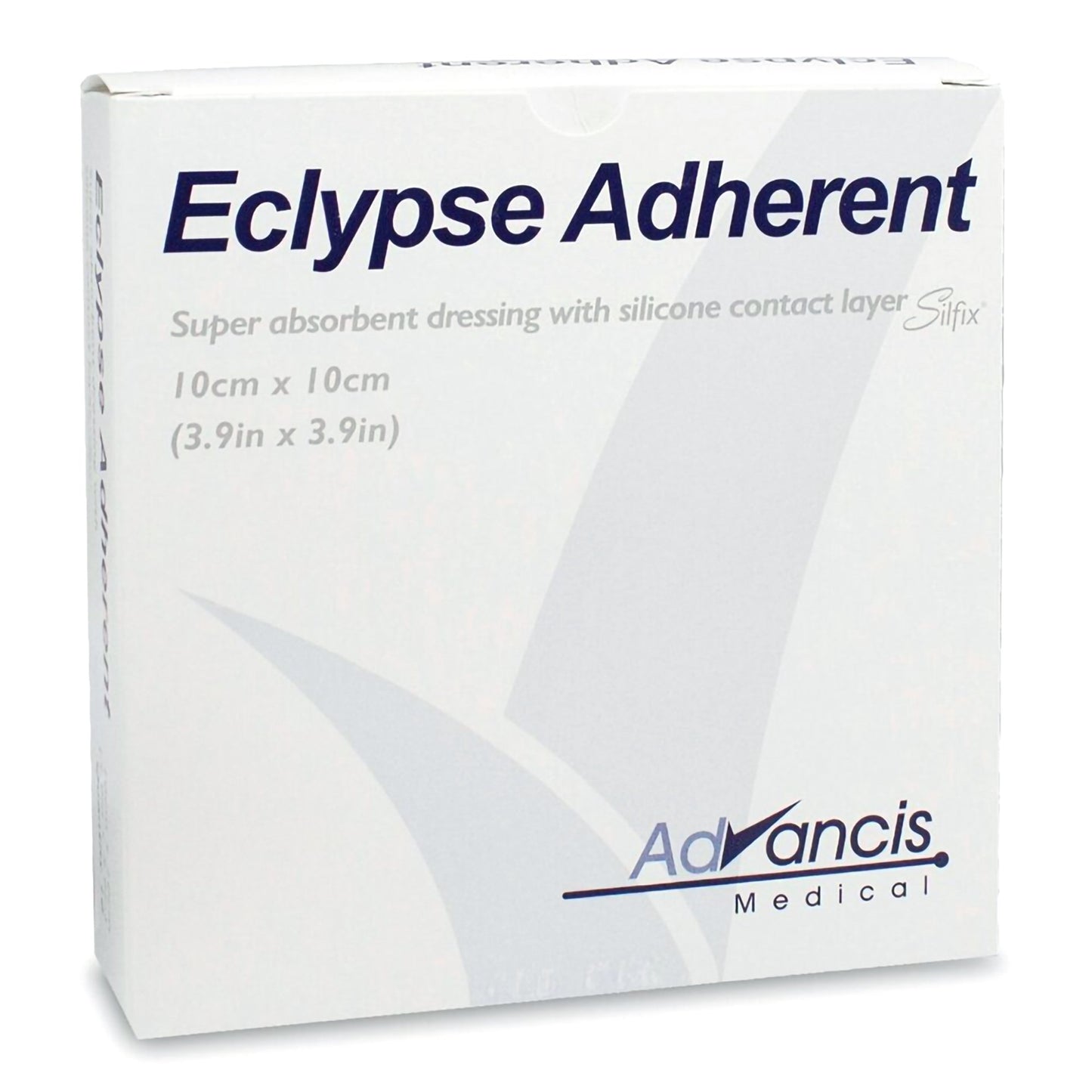 Eclypse® Adherent Super Absorbent Wound Dressing, 4 x 4 Inch