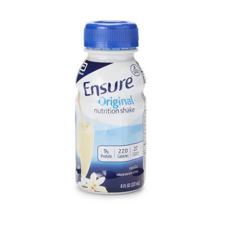 Abbott Nutrition 57243 Ensure Original Nutrition Shake, Vanilla, 8-ounce bottle