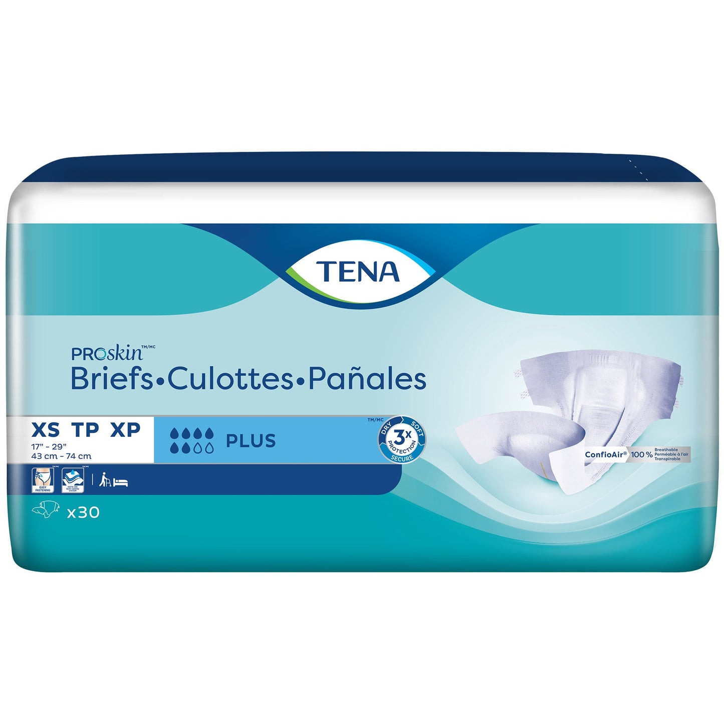 Tena® ProSkin™ Incontinence Brief, Extra Small