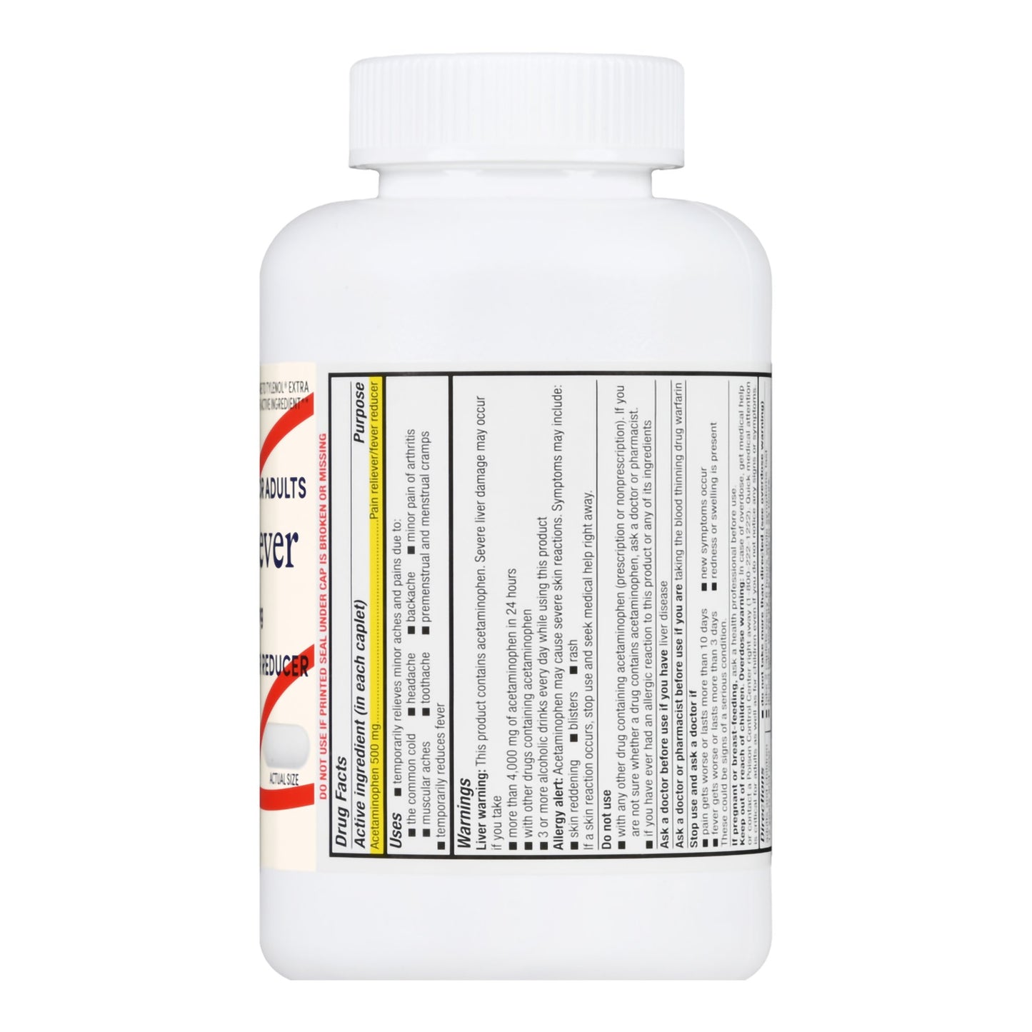 Foster & Thrive™ Extra Strength Pain Reliever Acetaminophen 500 mg Caplets