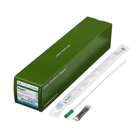 Bard 53614G Magic3 Hydrophilic Male Urethral Catheter, 14 Fr.