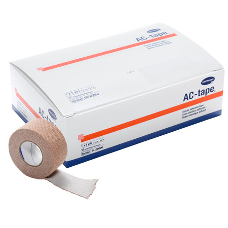 Hartmann 64100000 AC-tape Cotton Elastic Tape, 1 Inch x 5 Yard, Tan