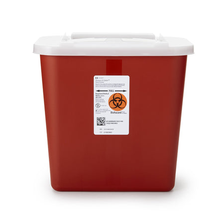 Sharps-A-Gator Sharps Container, 2 Gallon, 10-1/4 x 7 x 10-1/2 Inch by Cardinal product image