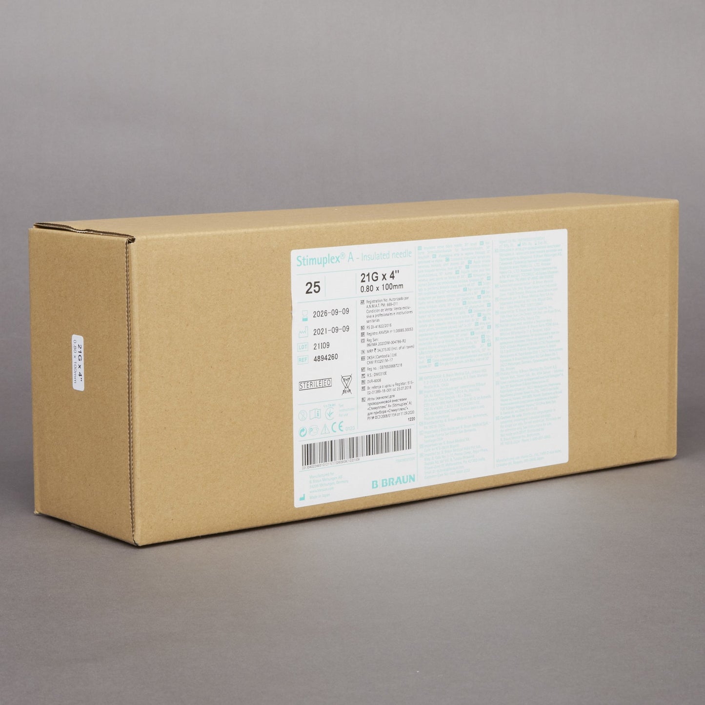 Stimuplex® A Peripheral Nerve Block Needle