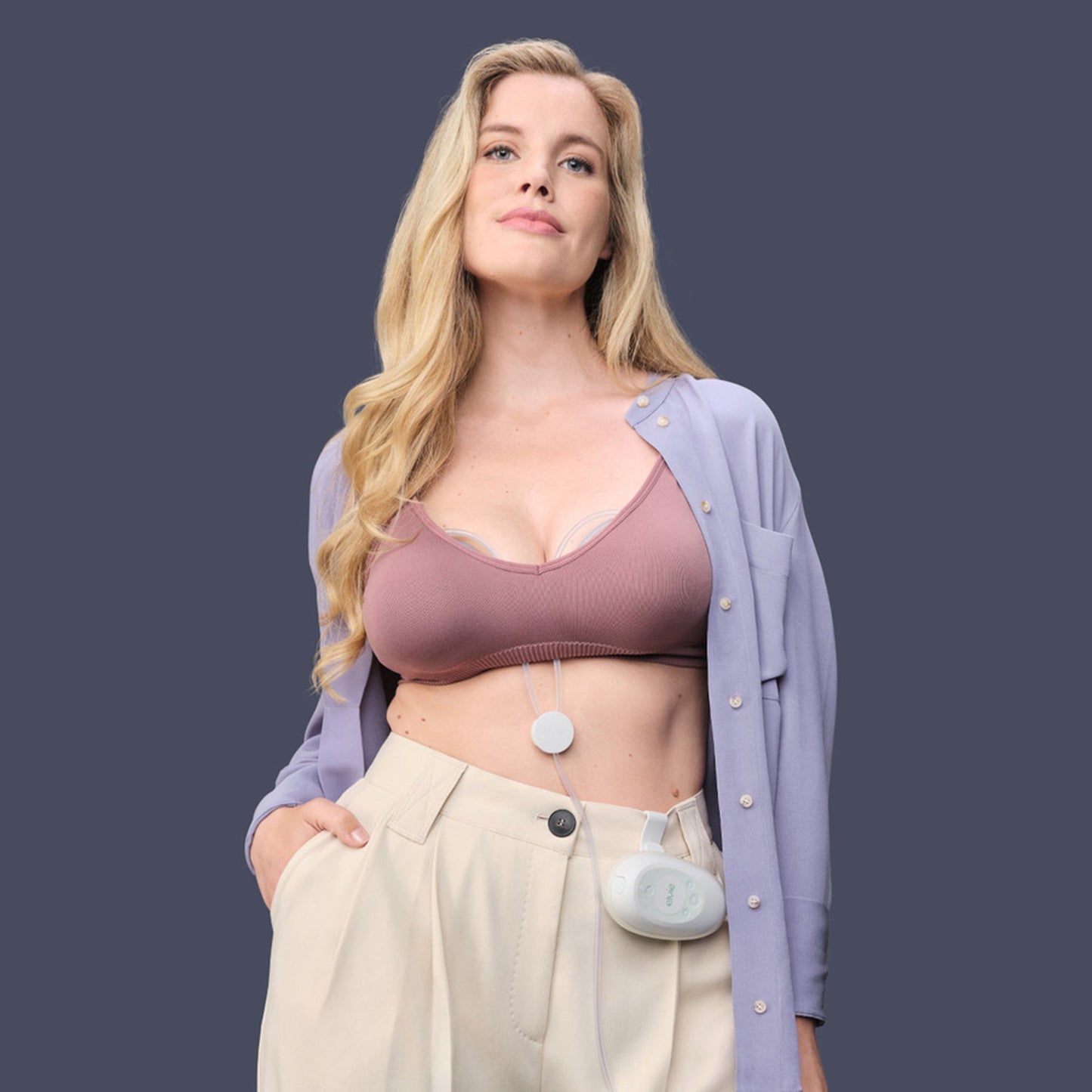 Hands Free Double Electric Breast Pump Elvie Stride 2