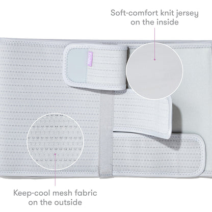 Abdominal Binder Fridababy® Small / Medium Hook and Loop Closure 29 to 46 Inch Waist Circumference Adult