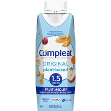 Compleat® 1.5 Original Plant-Based Tube Feeding Formula, Fruit Medley, 250 mL