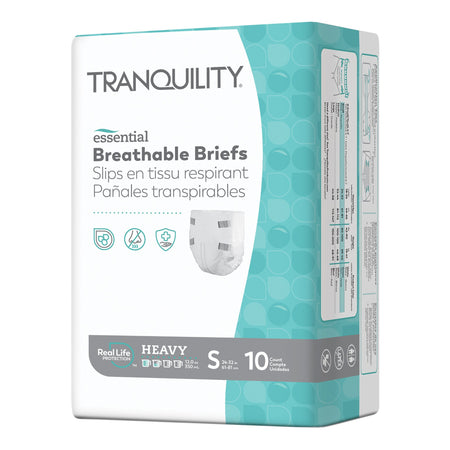Tranquility 2744 Essential Heavy Incontinence Brief, Small