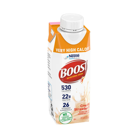 Nestle Healthcare Nutrition 00043900661452 Boost Very High Calorie Strawberry Nutritional Drink