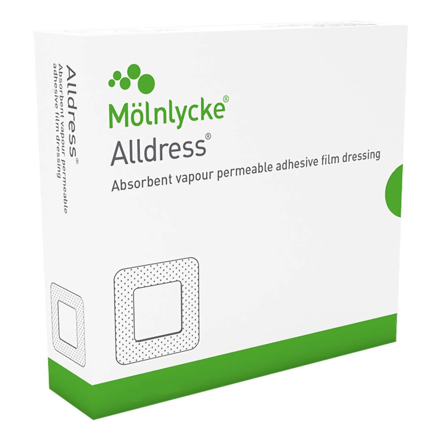 Alldress® Composite Dressing, 6 x 8 Inch