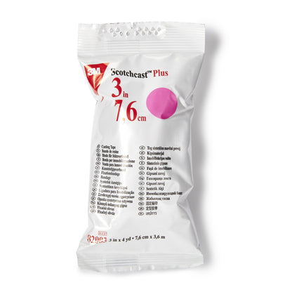 3M™ Scotchcast™ Plus Cast Tape, Bright Pink, 3 Inch x 4 Yard