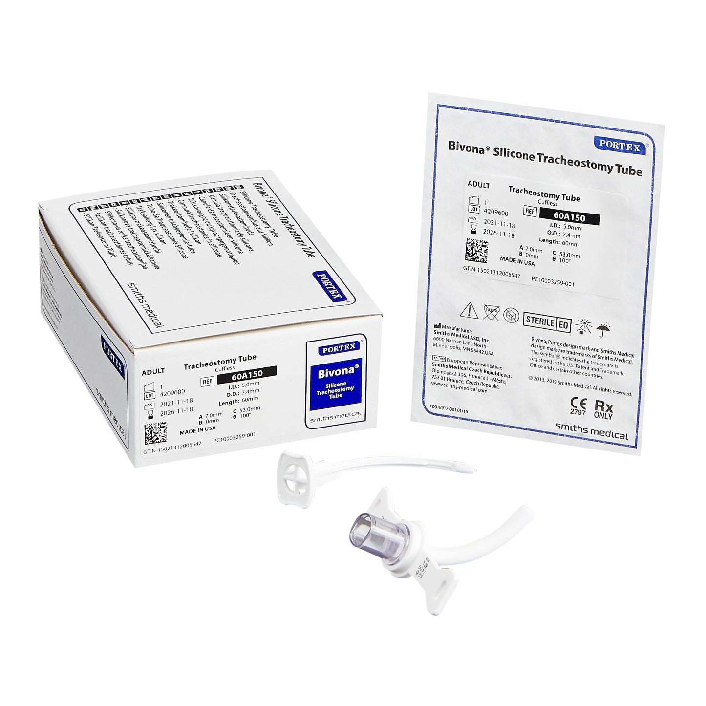 Bivona® Tracheostomy Tube, Size 5