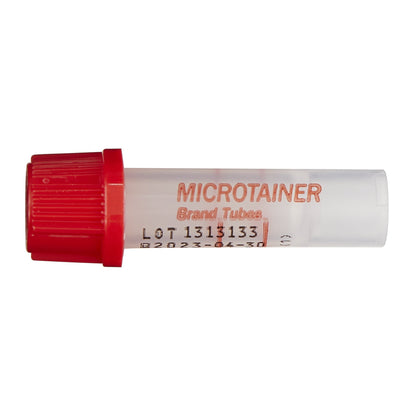 BD Microtainer® Capillary Blood Collection Tube Plain 250 µL to 500 µL BD Microgard™ Closure Plastic Tube
