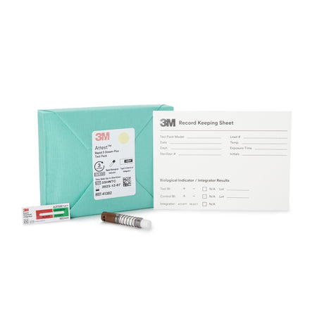 3M 41382 Attest Rapid 5 Steam-Plus Sterilization Biological Indicator Pack