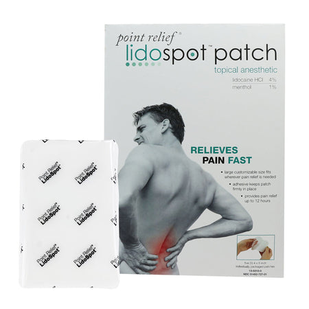 Fabrication Enterprises 13-5310-20 LidoSpot Topical Pain Relief