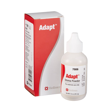 Hollister 7906 Adapt Ostomy Powder, nonsterile, 1 oz Puff Bottle