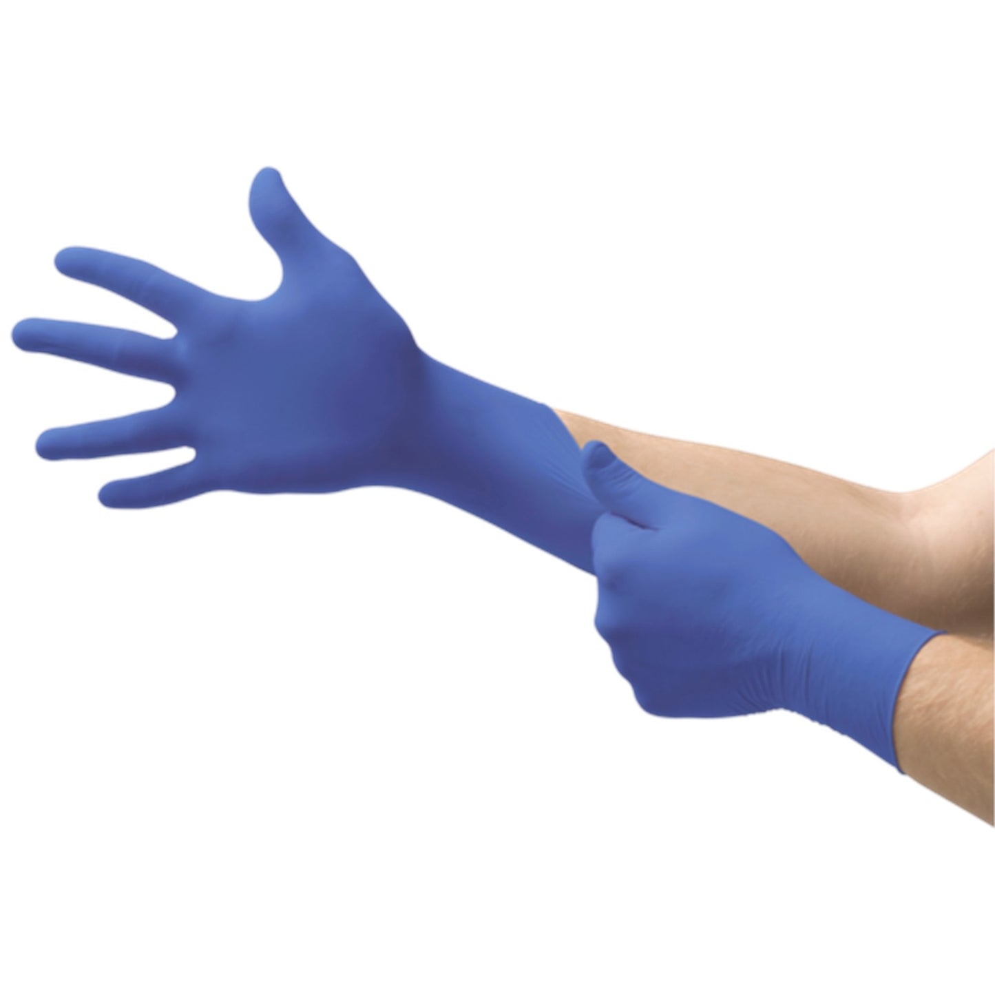 Micro-Touch® Micro-Thin Nitrile Exam Glove, Large, Blue