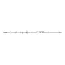 IV Pump Set Sapphire™ Pump Without Ports 20 Drops / mL Drip Rate 1.2 Micron Filter 116 Inch Tubing Solution