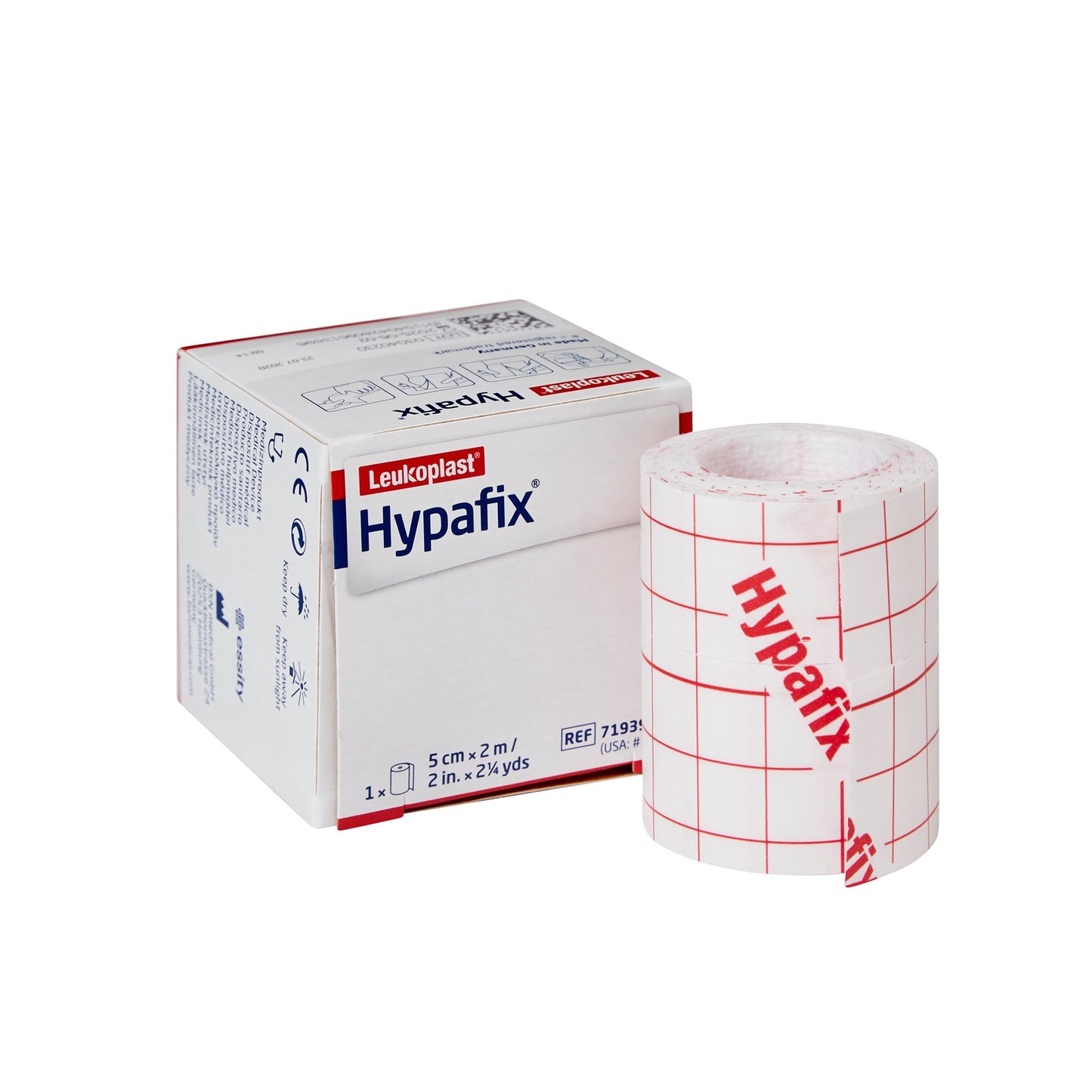 Hypafix® Nonwoven Dressing Retention Tape, 2 Inch x 2 Yard, White