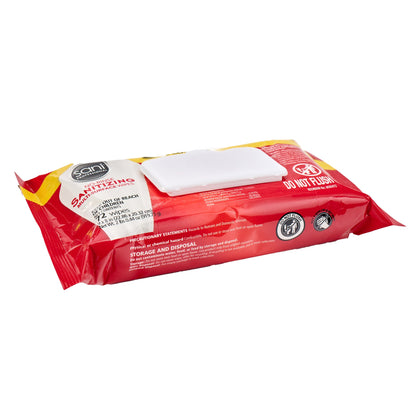 Sani Professional® Surface Disinfectant Cleaner Wipe, 8 x 9 Inch