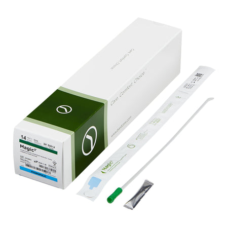 Bard 50614 Magic3 Urethral Catheter, 14 Fr., Male, Coude Tip