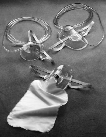 Sun Med 1362 3-in-1 Mask AirLife Elongated Style Adult One Size Fits Most Adjustable Head Strap