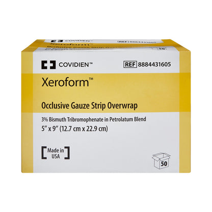 Xeroform™ Occlusive Petrolatum Impregnated Dressing, 5 x 9 inch