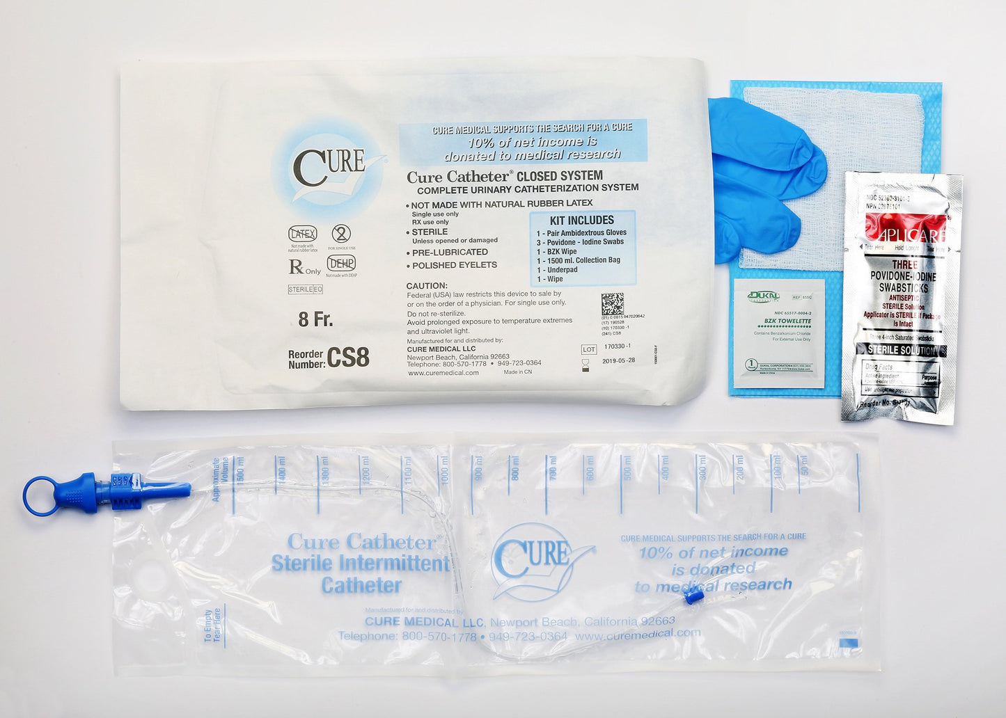 Cure Catheter™ Intermittent Catheter Kit