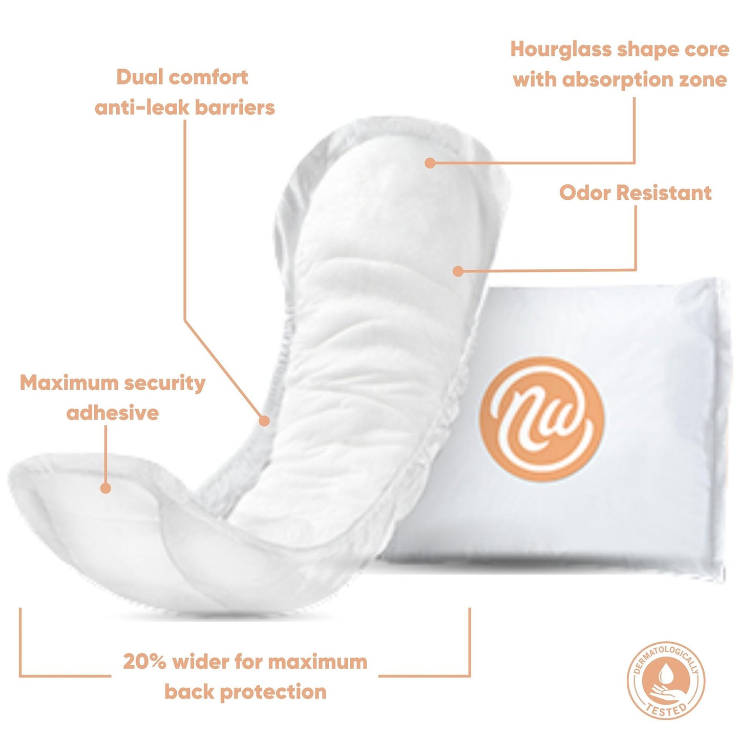 Nexwear Moderate Regular Bladder Control Pads