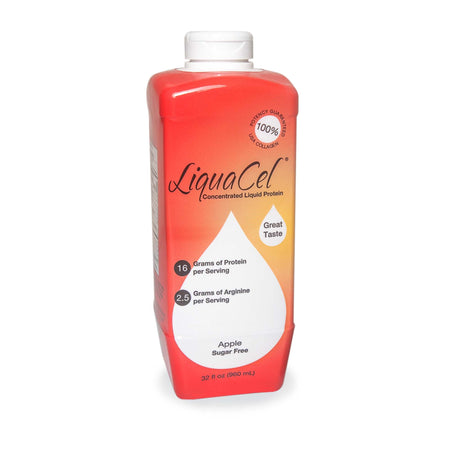Global Health Products GH-88 LiquaCel Apple Concentrated Liquid Protein, Sugar Free, 32-ounce bottle