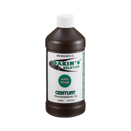 Century Pharmaceutical 436067216 Dakin's Solution Quarter Strength Wound Antimicrobial