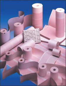 Recording Chart Paper Bionet Roll Red Grid