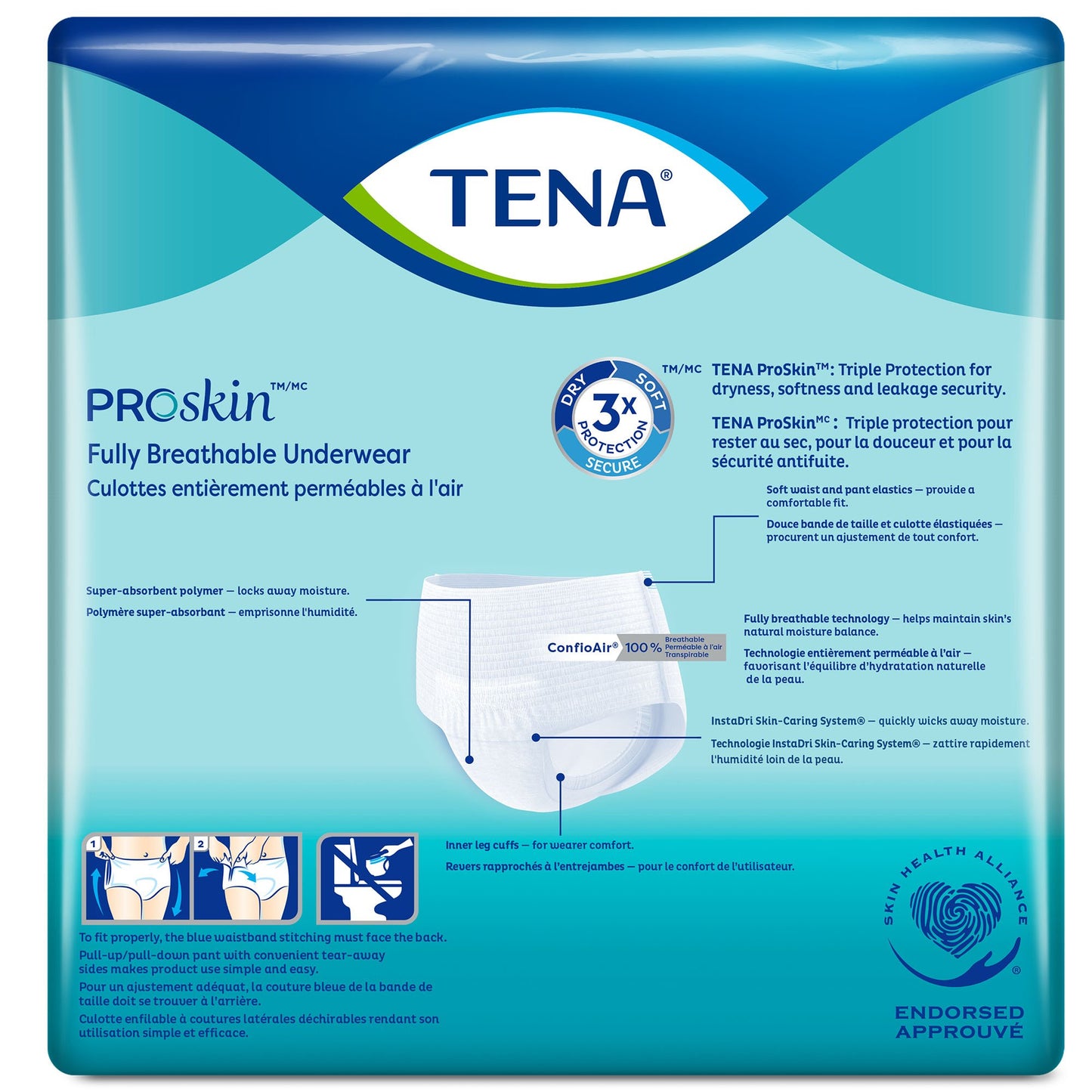 Tena® ProSkin™ Extra Absorbent Underwear, Large