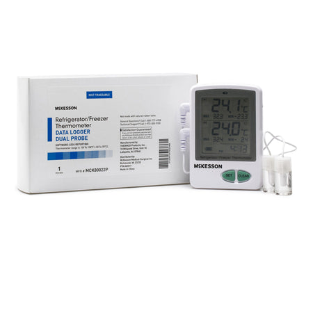 McKesson MCK80022P Datalogging Refrigerator / Freezer Thermometer, Digital Display