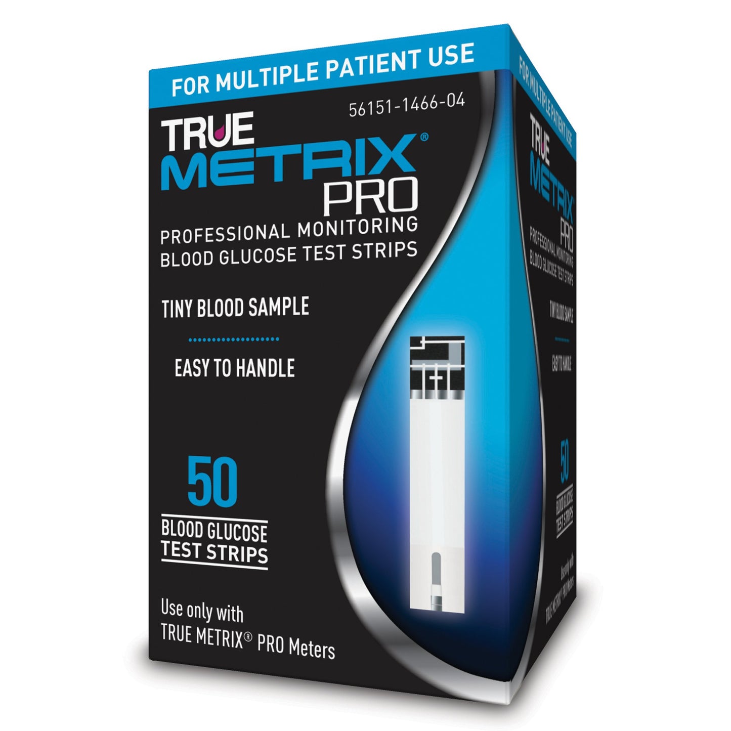 Blood Glucose Test Strips TRUE METRIX® PRO 50 Strips per Pack