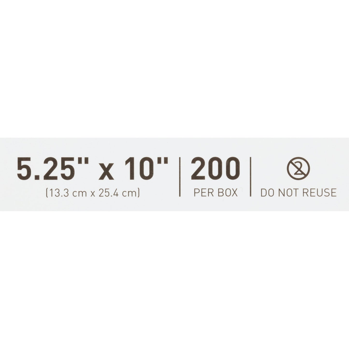 McKesson Argent® Sure-Check® Sterilization Pouch, 5-1/4 x 10 Inch