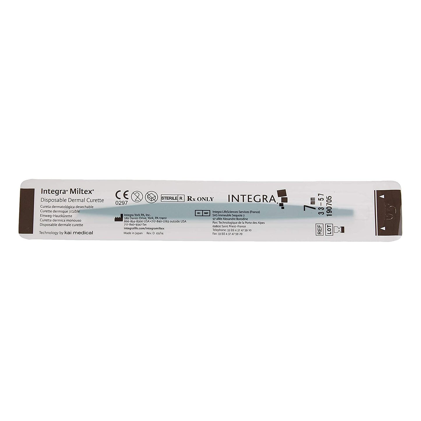 Miltex® Disposable Dermal Curette, 7 mm