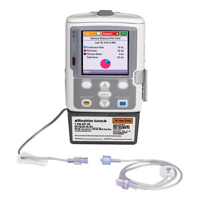 IV Pump Extension Set CADD® Without Port Micro Bore 60 Inch Tubing 0.2 Micron Filter Sterile