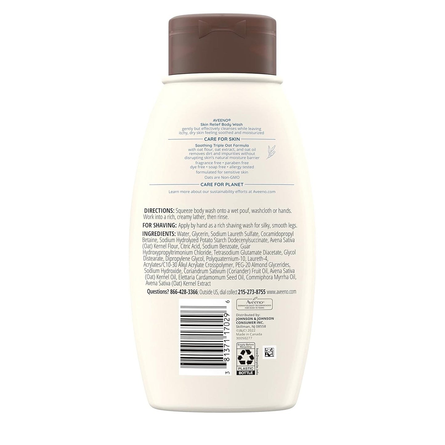 Aveeno® Skin Relief Body Wash, 12 oz. Bottle