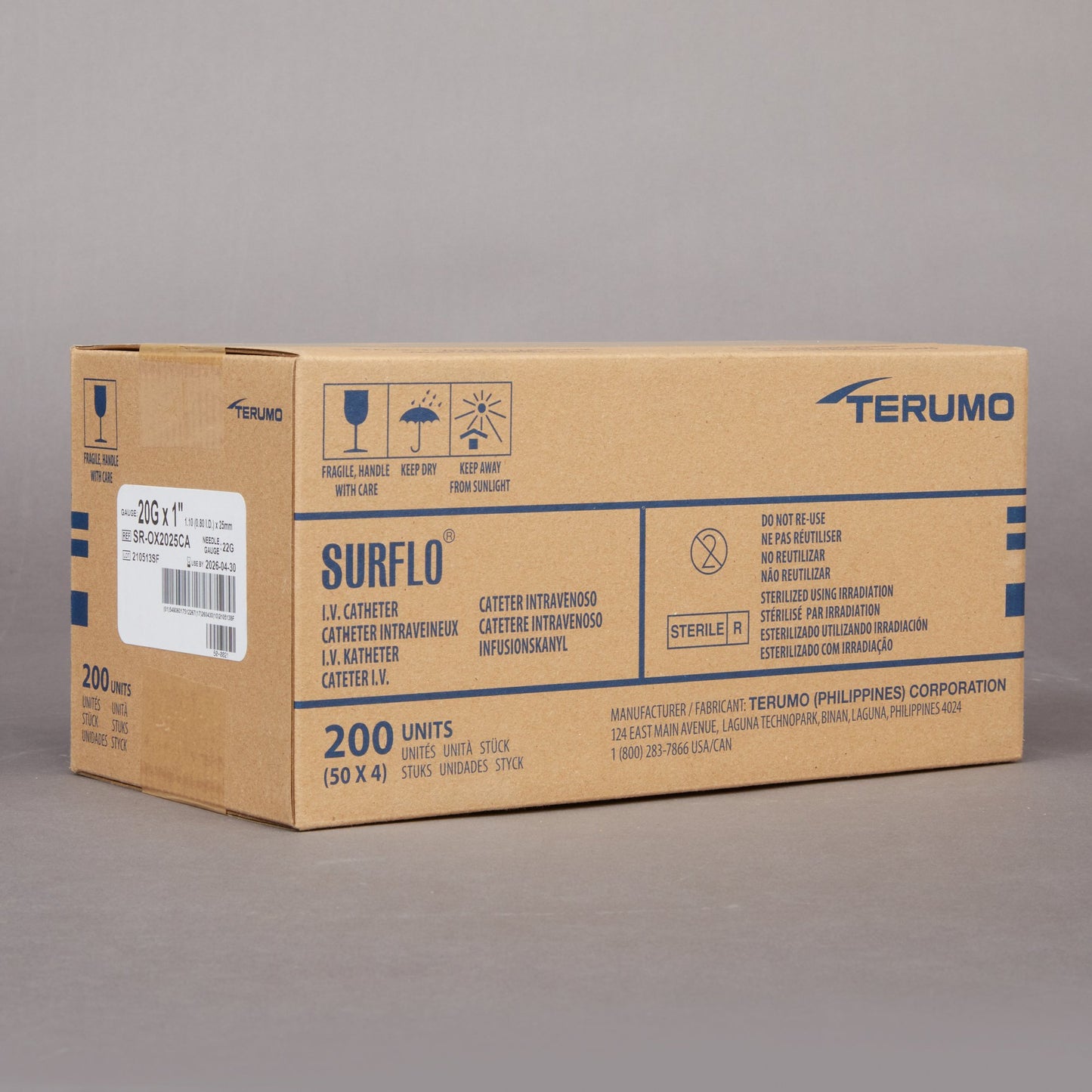Surflo® Peripheral IV Catheter