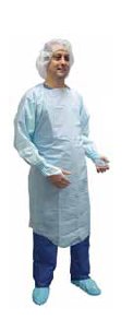 Aspen Surgical Products 8572 Precept Medical Products Over-the-Head Protective Procedure Gown