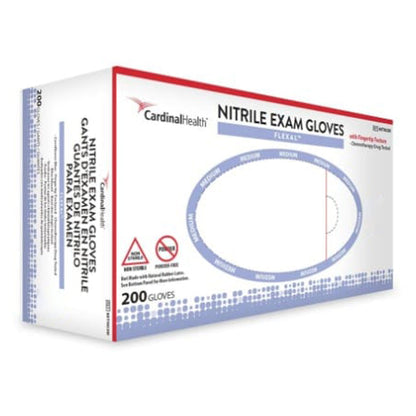 Cardinal 88TN02S Flexal™ Nitrile Exam Glove, Small, Blue