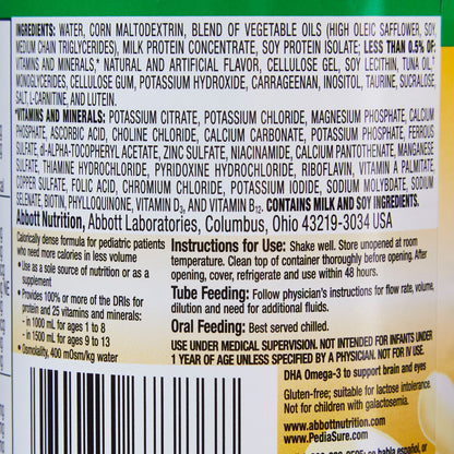 PediaSure® 1.5 Cal Therapeutic Nutrition, Vanilla, 8-ounce can