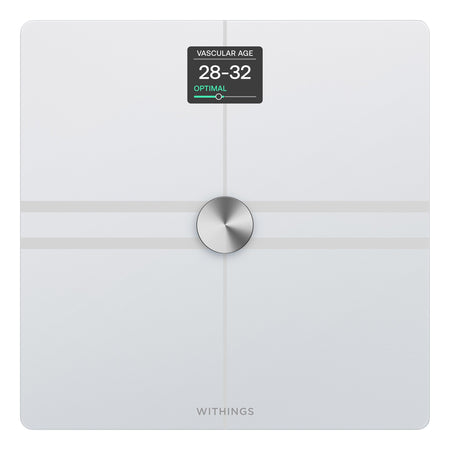 Withings Inc WBS12-WHITE-ALL-INTER Body Comp Wifi Smart Scale, White