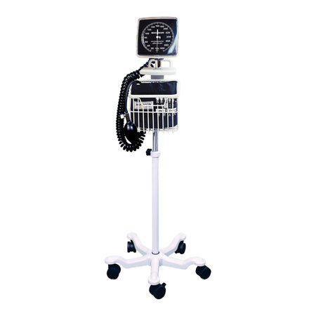 McKesson 01-752M-11ABKGM Lumeon Mobile Aneroid Sphygmomanometer Unit, Medium Cuff
