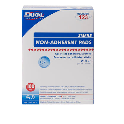 Dukal™ Nonadherent Dressing, 2 x 3 Inch
