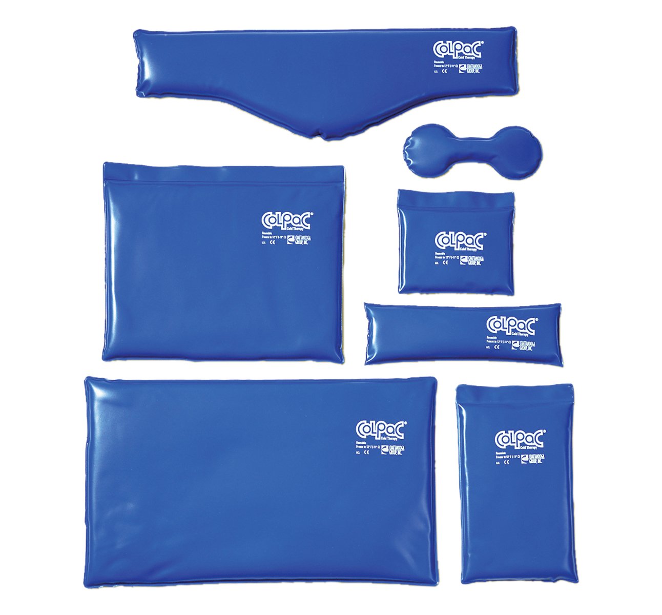 Cold Pack ColPaC® Contoured Neck 6 X 23 Inch Vinyl / Gel Reusable
