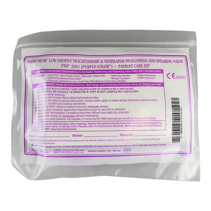 PMV™ Tracheostomy and Ventilator Swallowing/Speaking Valve, Purple