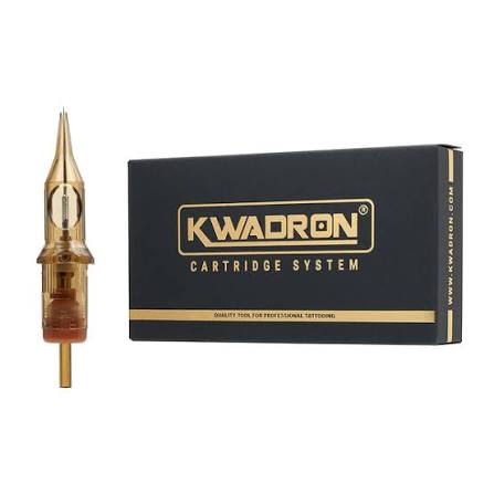 Kwadron Cartridge Round Liner Tight Tattoo Needles (Box of 20)