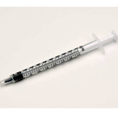 Exel Tuberculin Syringe 1 mL, Low Dead Space, Slip Tip or Luer Lock